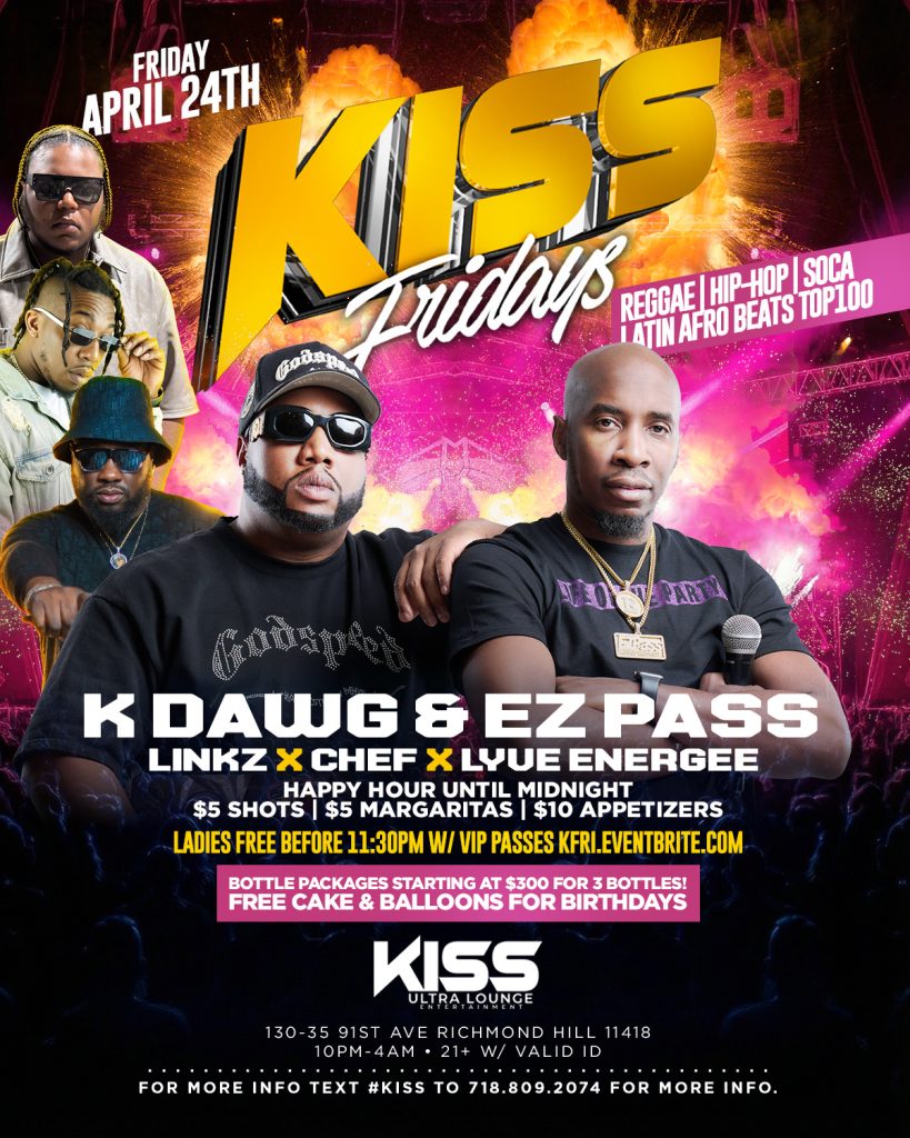KISS FRIDAYS - Apr. 24
